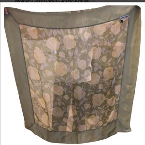 Giorgio Armani silk scarf